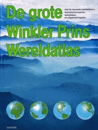 De grote Winkler Prins Atlas / Uitgave Elsevier, Ophalen of Verzenden, Zo goed als nieuw