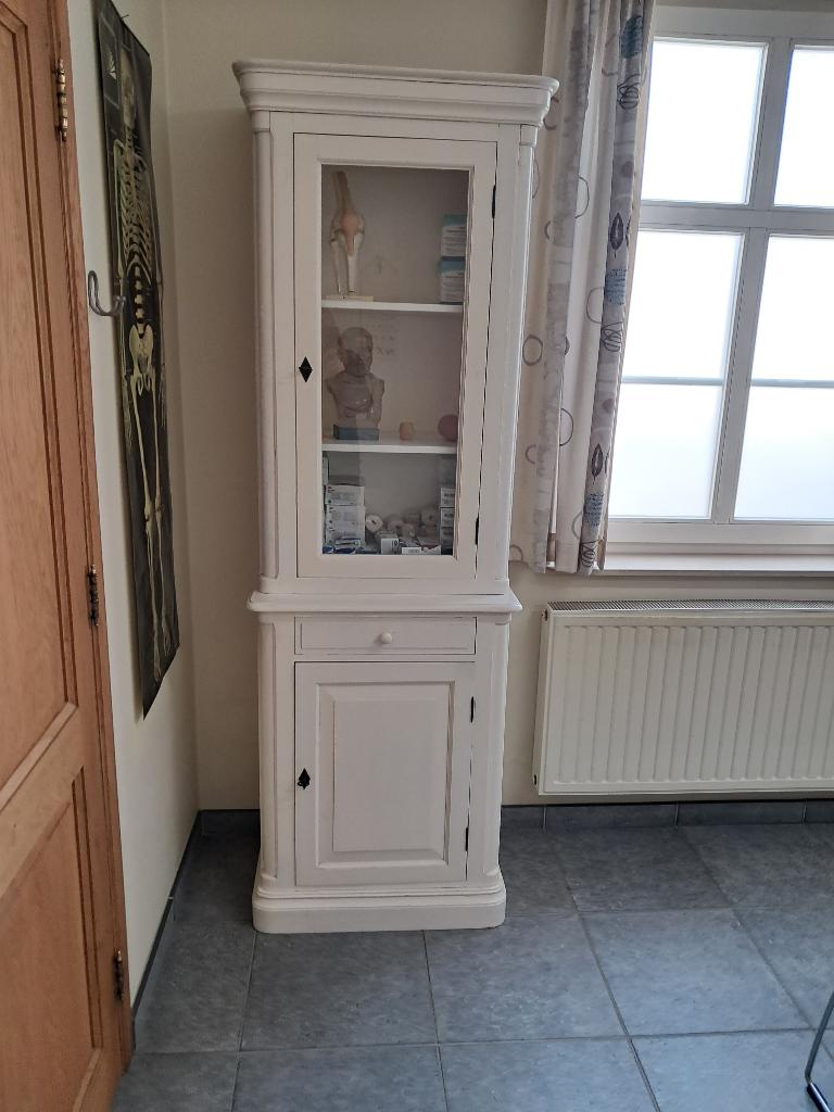 LANDELIJKE KAST, Huis en Inrichting, Ophalen, 50 tot 100 cm, Grenenhout, 25 tot 50 cm