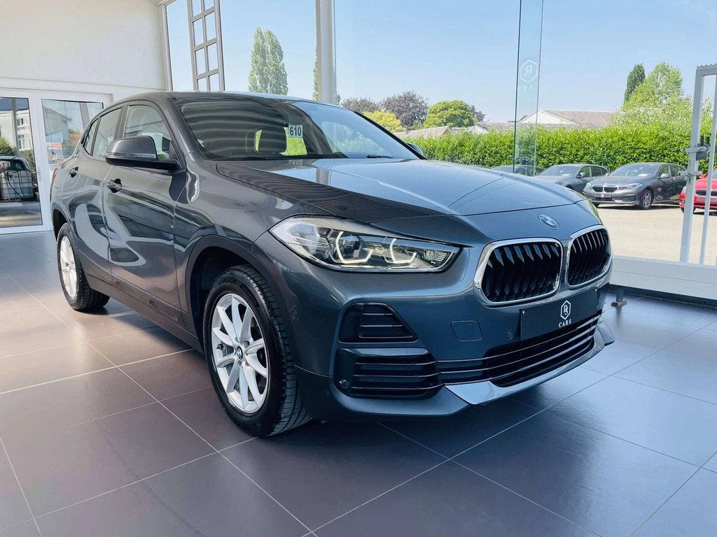 BMW X2 1.5iA * GARANTIE + CUIR + LED + GPS * (bj 2021), Gebruikt, 136 pk, 124 g/km, Bedrijf