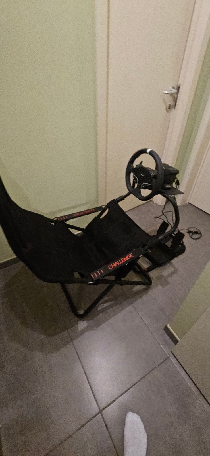 moza r3 + playseat challenge, Enlèvement