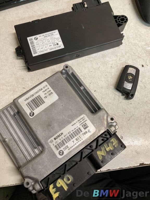 DDE + CAS-module + sleutel  BMW E81 E82 E90 E91 E92 7911700, Enlèvement ou Envoi, Utilisé, BMW, BMW