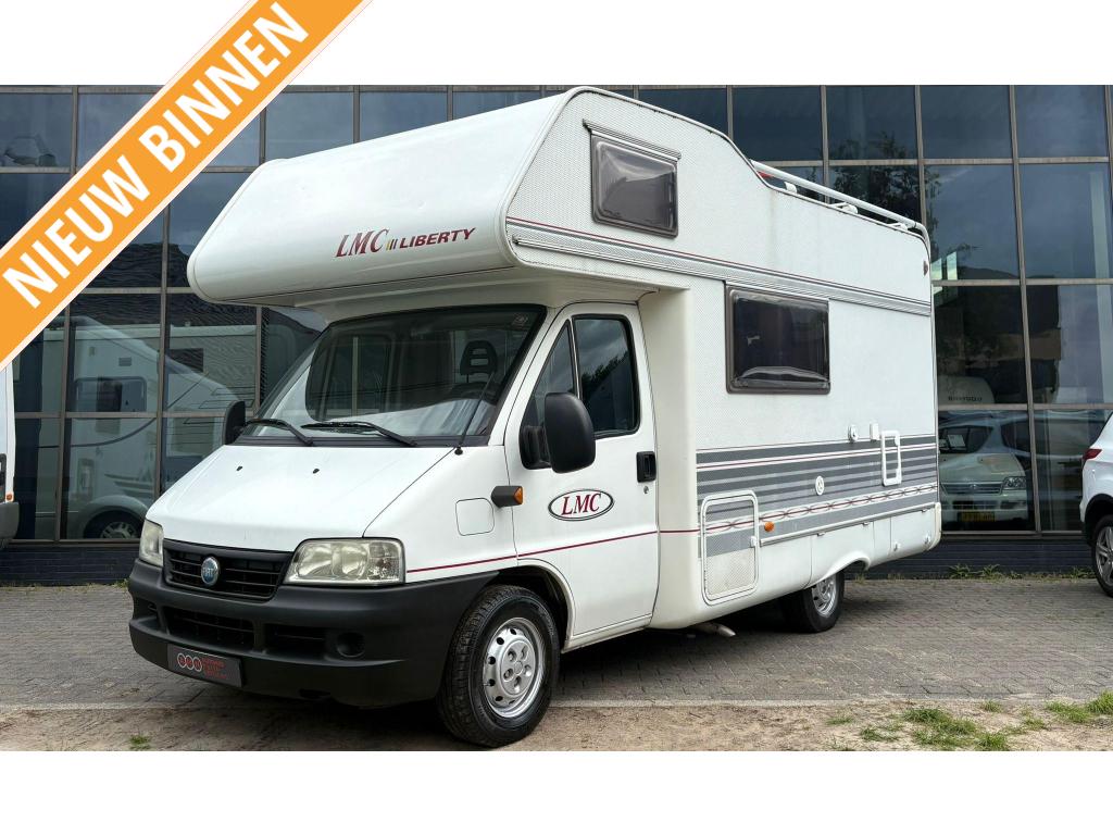 LMC Liberty 2.8JTD 130PK Luifel, Fiat, Caravanes & Camping, Camping-cars, Entreprise, jusqu'à 5, Alcôve, LMC, Diesel, Boîte manuelle