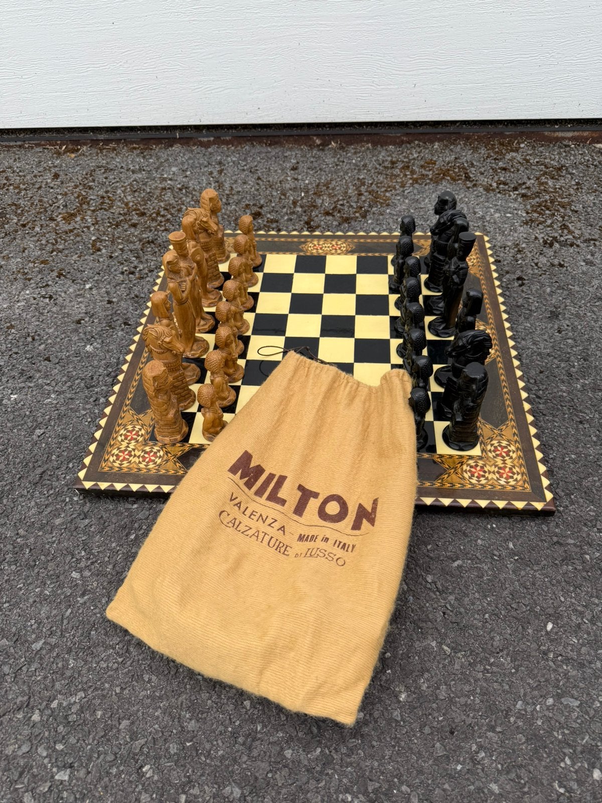 Antieke schaakset Milton, Ophalen, Zo goed als nieuw