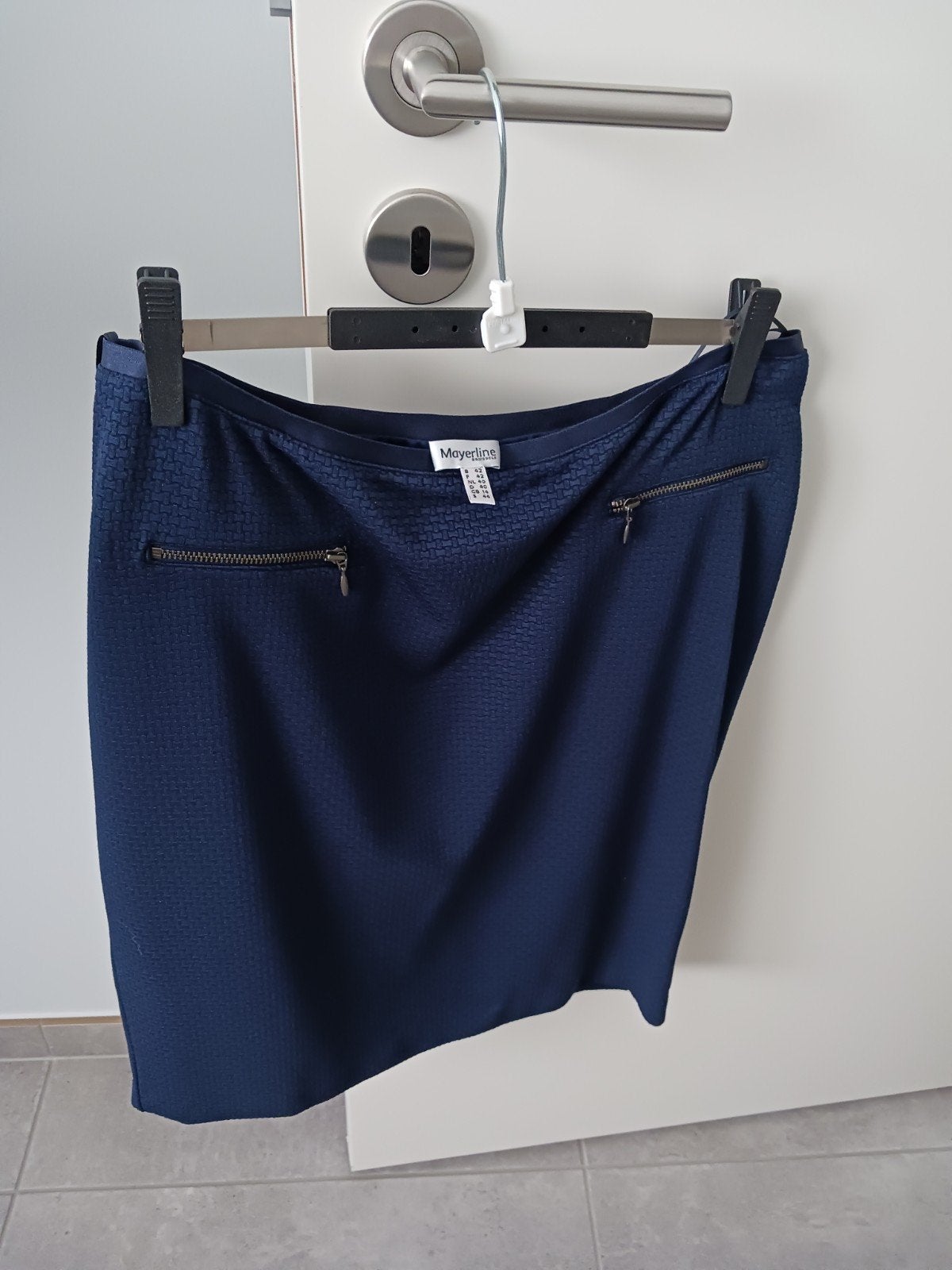 Blauwe rok merk Mayerline net als nieuw te koop.M 42, Kleding | Dames, Ophalen, Mayerline, Blauw, Maat 42/44 (L)