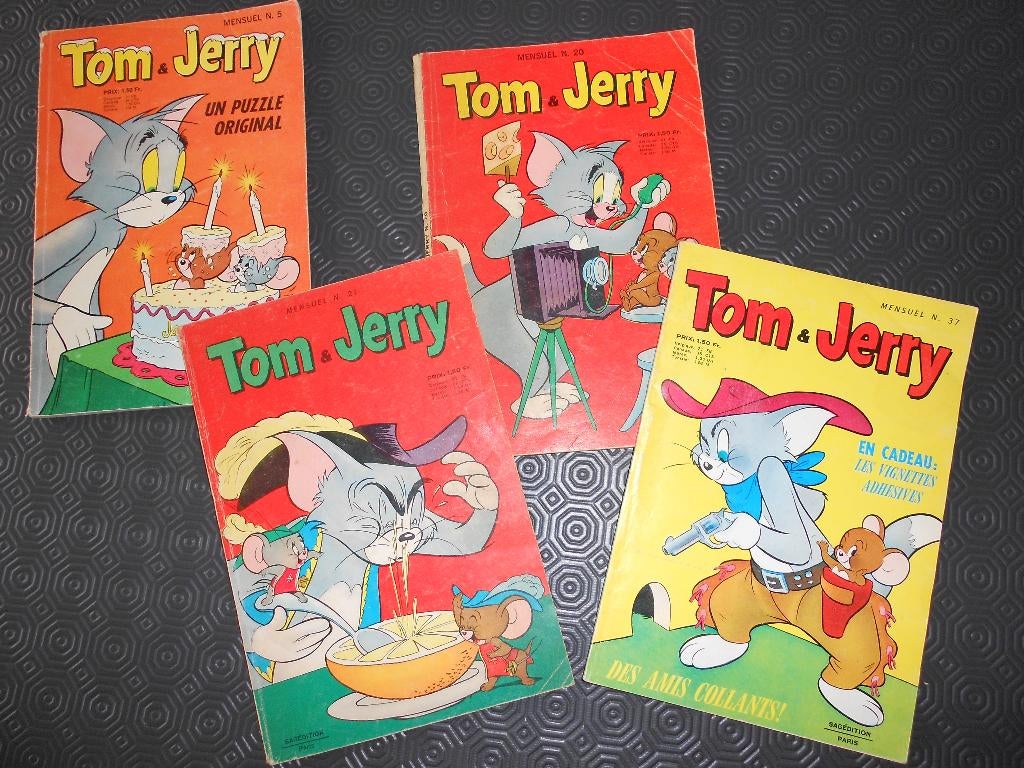 TOM et JERRY (lots de 4 petits livres), Livres, BD | Comics, Utilisé, Comics, Enlèvement