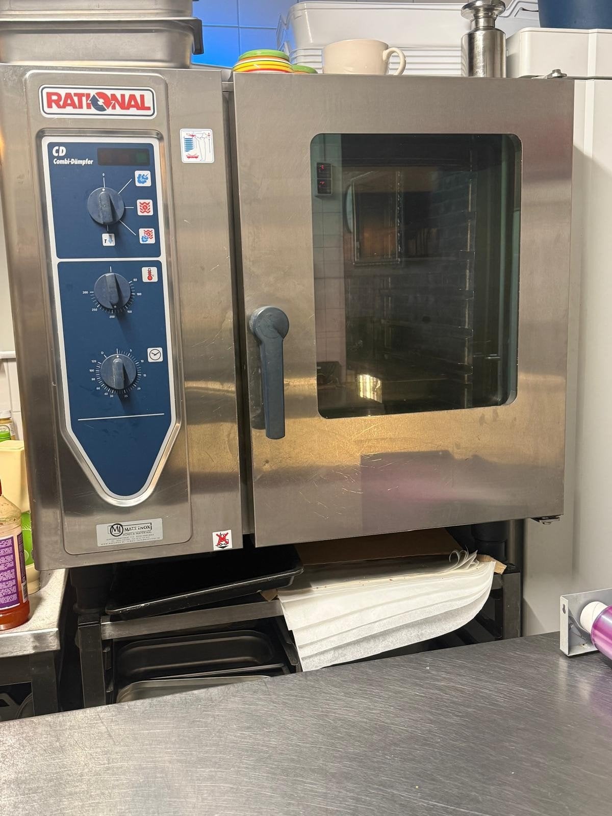 rational oven/stoomoven, Zakelijke goederen, Horeca | Keukenapparatuur, Ophalen of Verzenden, Ovens, Microgolfovens en Steamers
