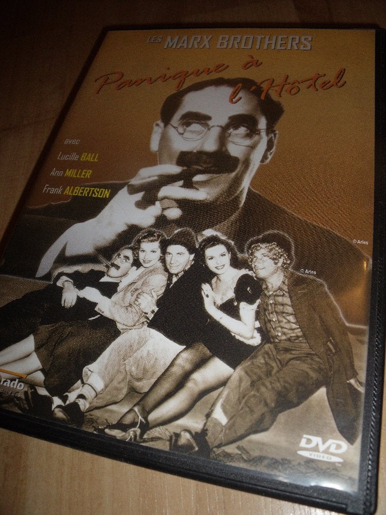 Panique à l'hôtel (Les Marx Brothers), Cd's en Dvd's, Frans, Ophalen of Verzenden, Zo goed als nieuw, Komedie
