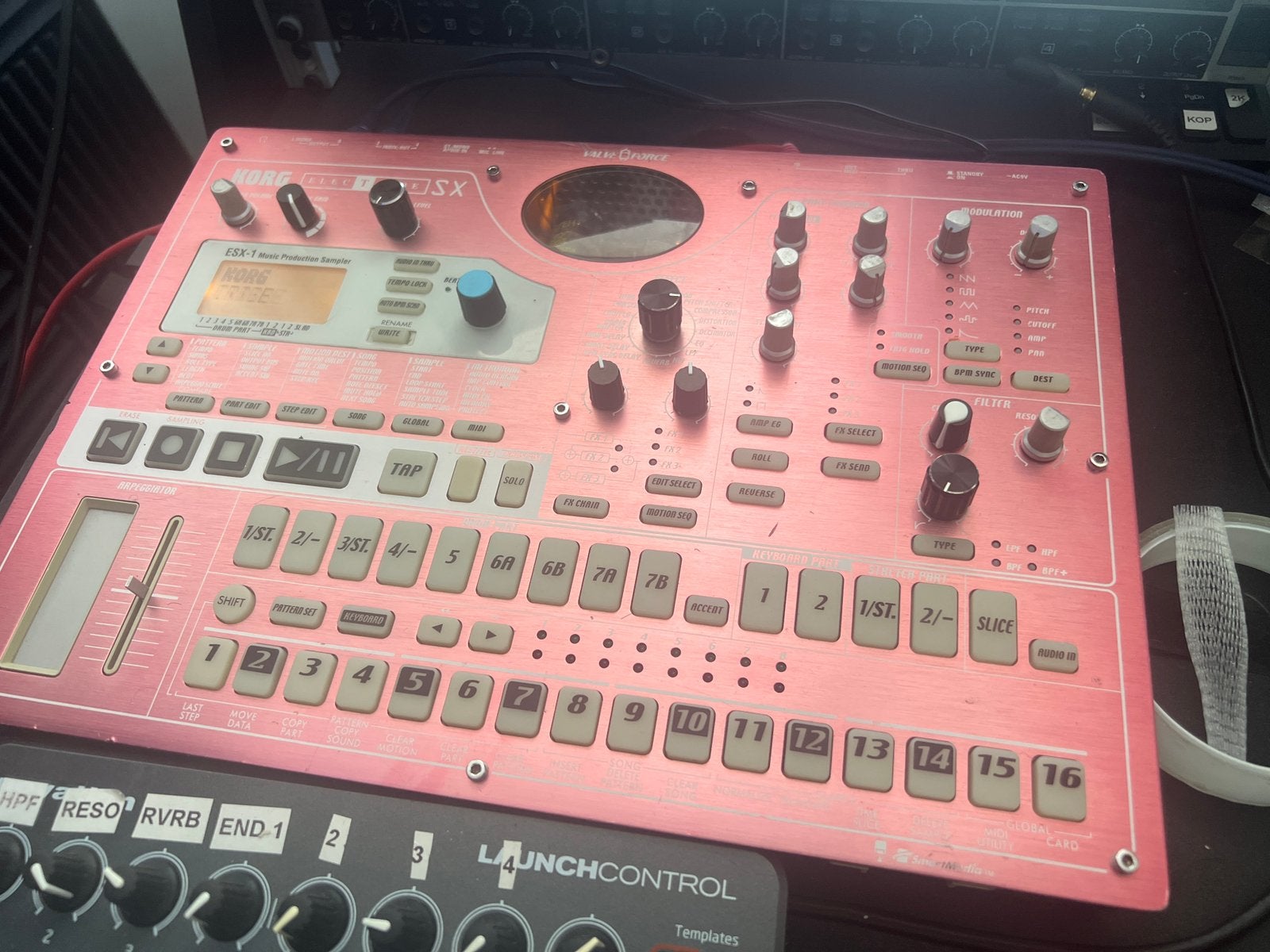 Korg esx-1 volledig gereviseerd, Musique & Instruments, Effets, Envoi, Comme neuf