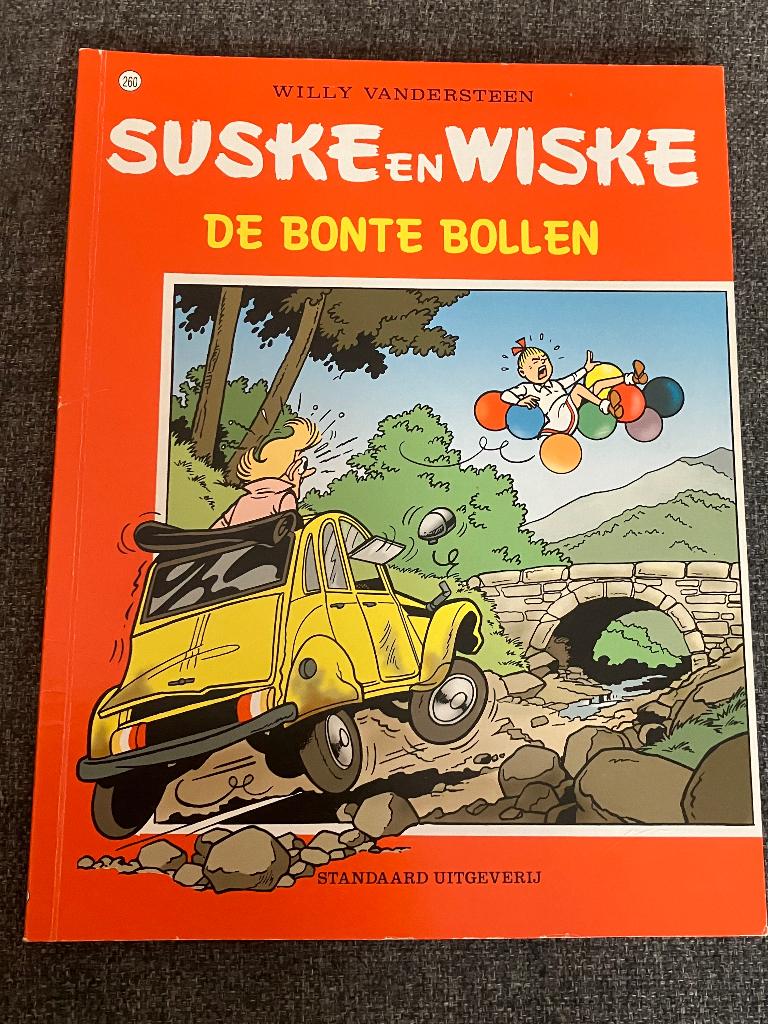 Suske en Wiske - 260 - De bonte bollen, Boeken, Eén stripboek, Ophalen of Verzenden, Gelezen, Willy Vandersteen