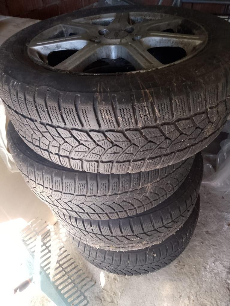 4 banden met velgen, Auto-onderdelen, Ophalen, Gebruikt, 16 inch, Band(en)