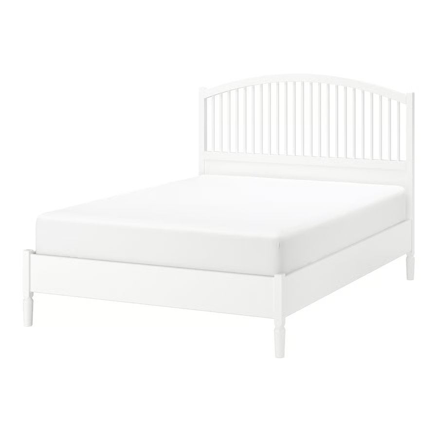 Lit IKEA TYSSEDAL 180×200 cm – avec 2 sommiers LEIRSUND, Maison & Meubles, Chambre à coucher | Lits, Scandinavisch, Comme neuf