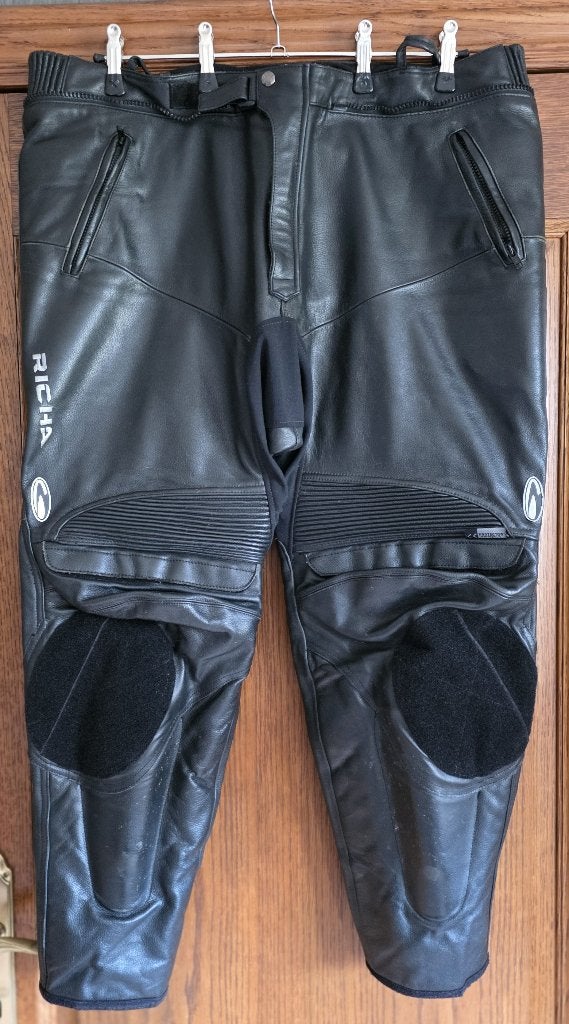 Richa lederen motorbroek 3XL, Motoren, Broek | leer, Heren, RICHA, Ophalen of Verzenden