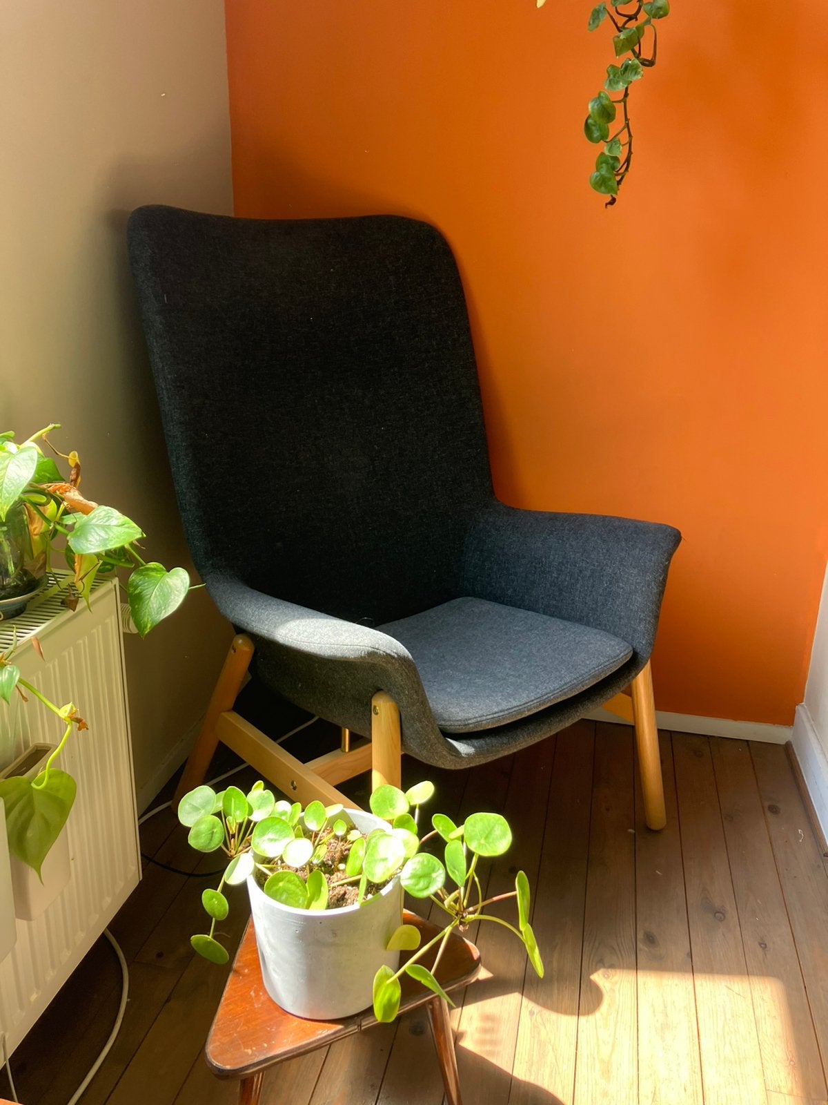 Vedbo ikea fateuil zetel stoel gunnaret donker grijs, Enlèvement, Comme neuf