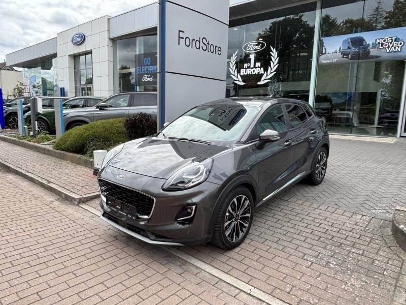 Ford Puma TITANIUM X MHEV Ecoboost 125PK AUT OC3833 *16129*, Auto's, Beige, 124 pk, 5 deurs, Hybride Elektrisch/Benzine