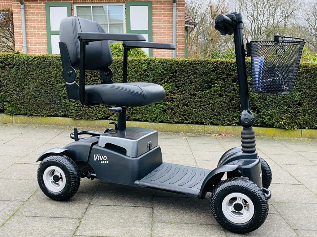Voiturette électrique Life&Mobility VIVO Scootmobiel PMR, Enlèvement ou Envoi, Pliant, Comme neuf, Fauteuil roulant électrique