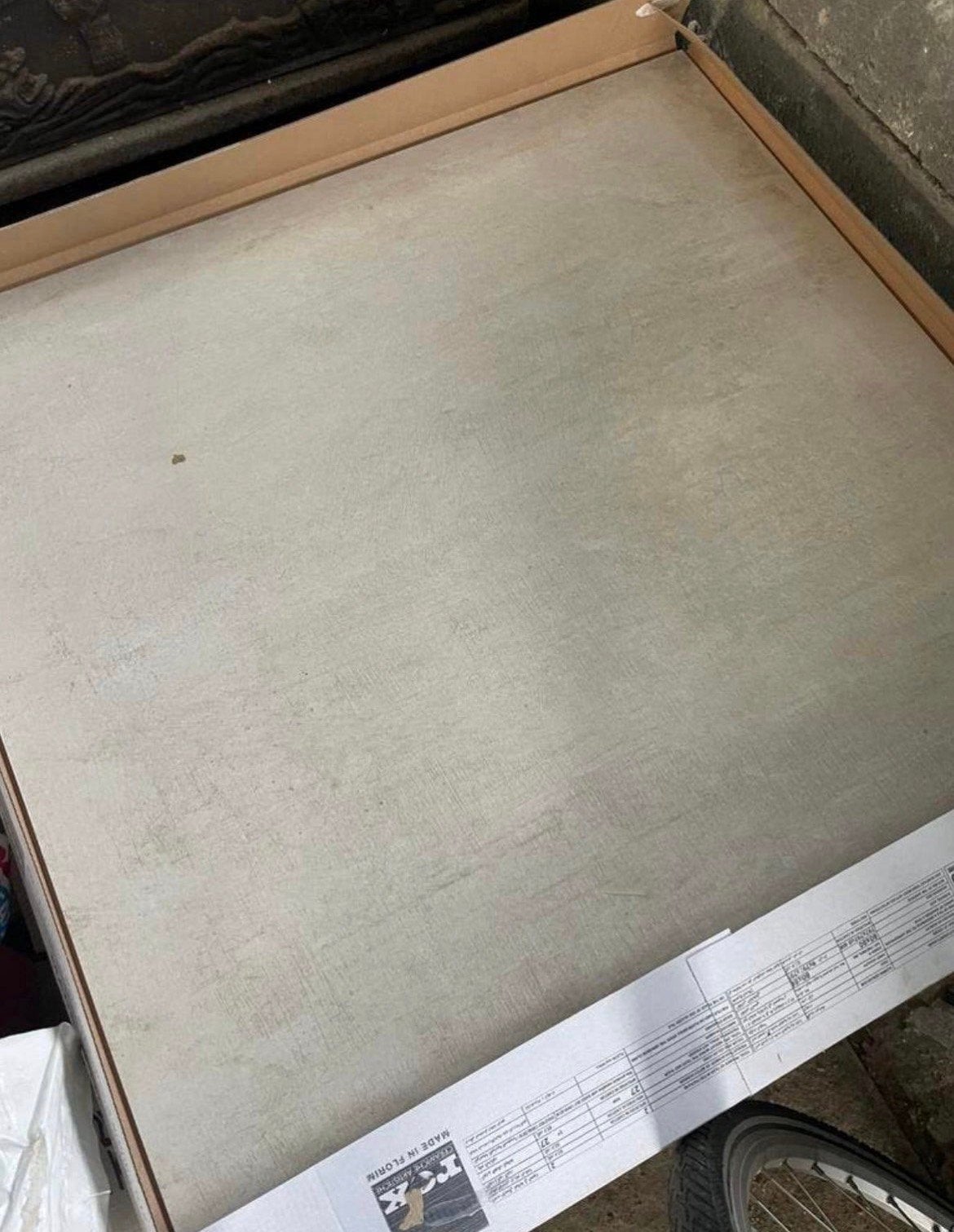Vloer tegels, Ophalen, 60 cm of meer, 60 cm of meer, Nieuw