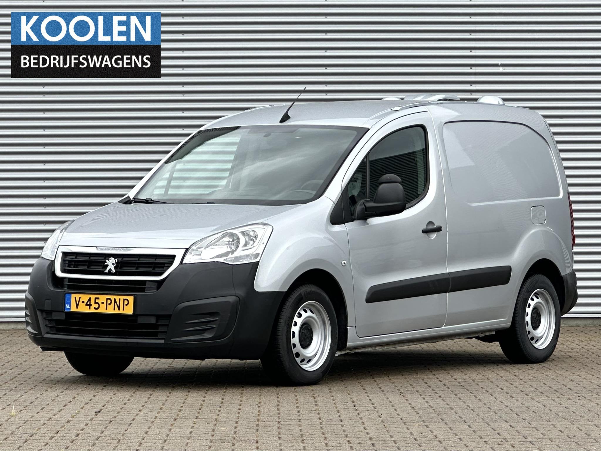 Peugeot Partner 122 1.6 BlueHDi 75 L1 Pro MARGE btw vrij, Voorwielaandrijving, 4 deurs, Stof, Euro 6