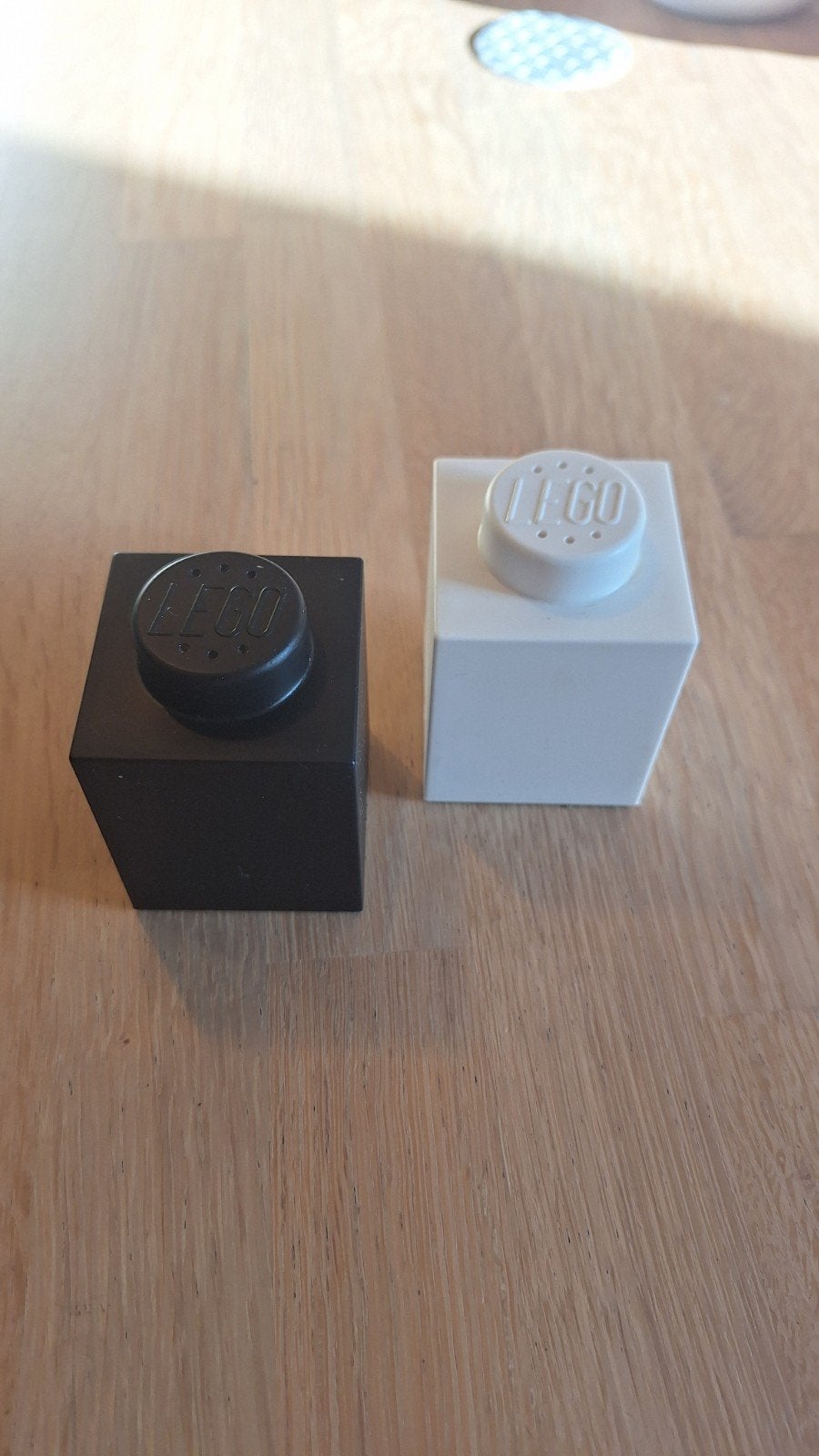 Duo Salière et Poivrière briques LEGO officielles, Enlèvement, Lego