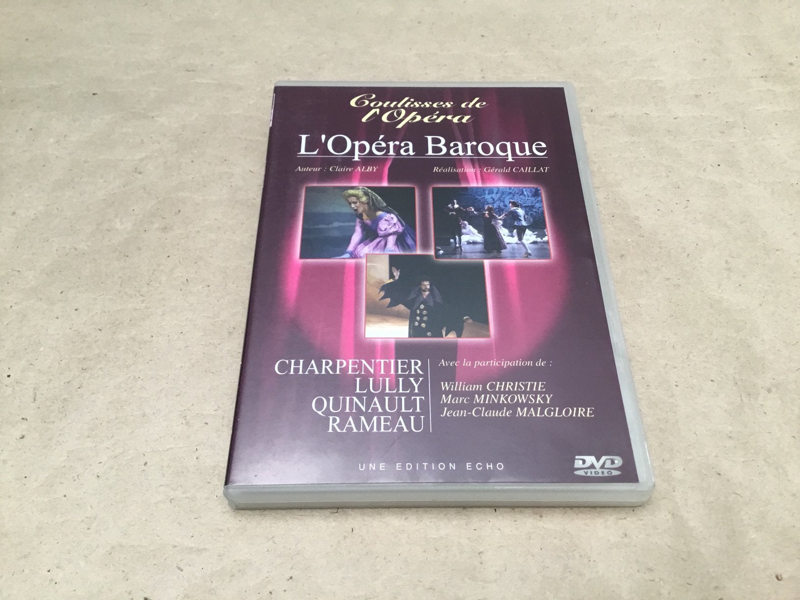 Dvd Coulisses de l’opera L’Opera Baroque, Ophalen of Verzenden, Zo goed als nieuw, Frans, Alle leeftijden