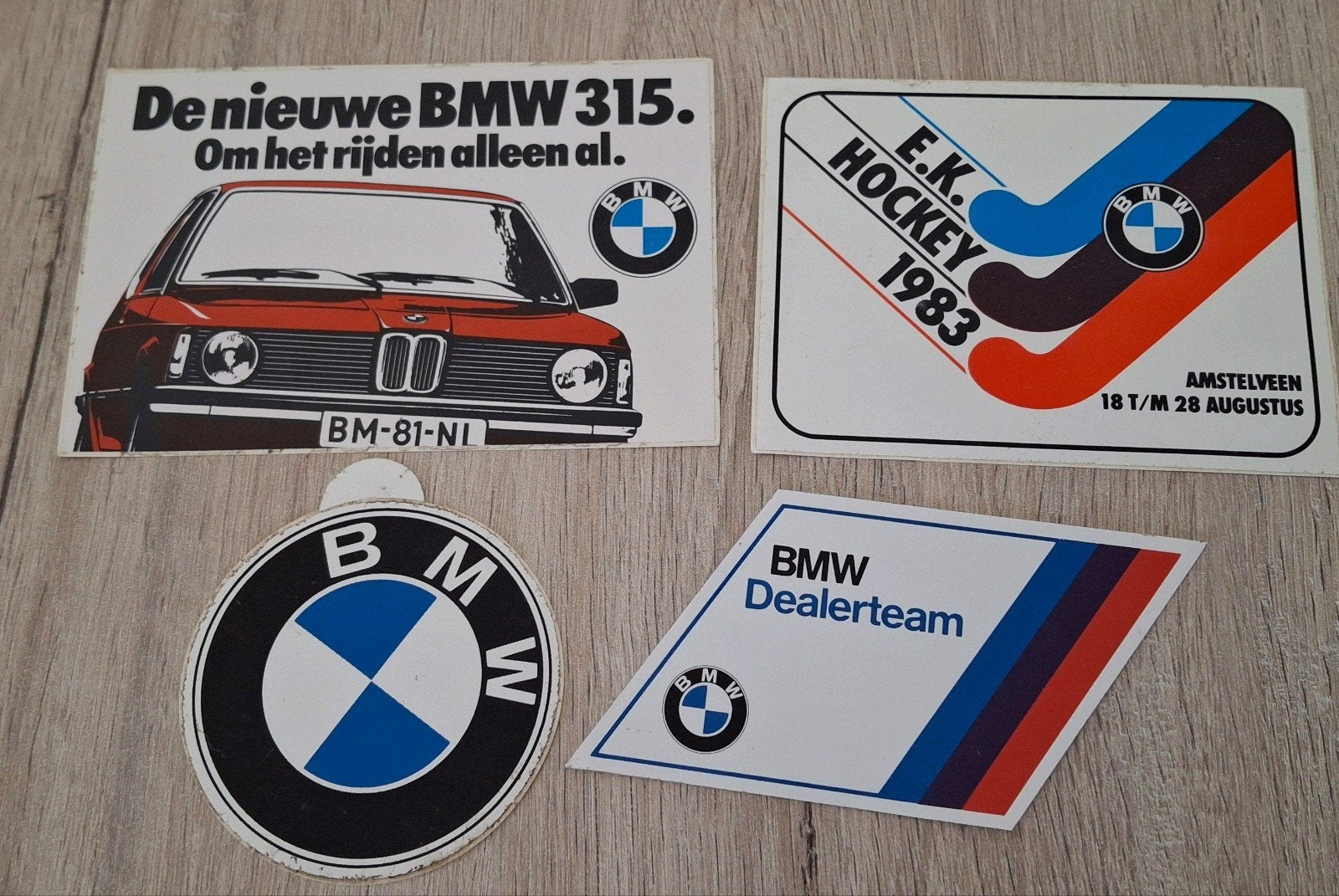 Lot de stickers marque de voiture BMW, Enlèvement ou Envoi, Comme neuf, Voiture ou Moto