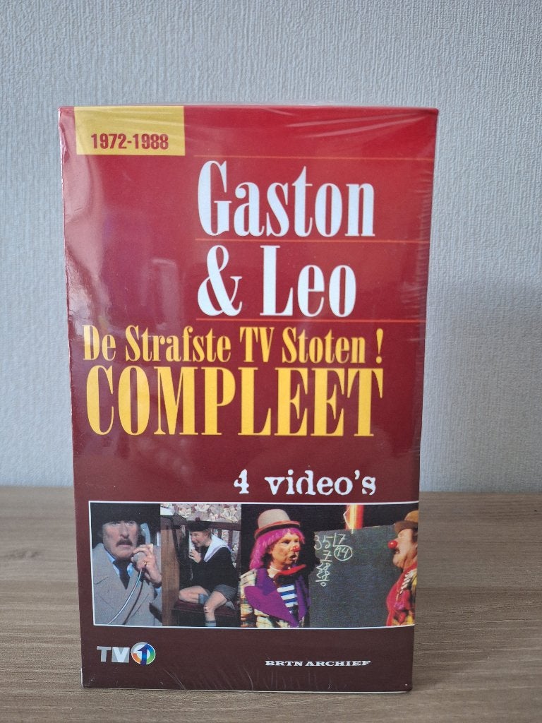 VHS box - Gaston & Leo, CD & DVD, Tous les âges, Neuf, dans son emballage, VHS, Enlèvement