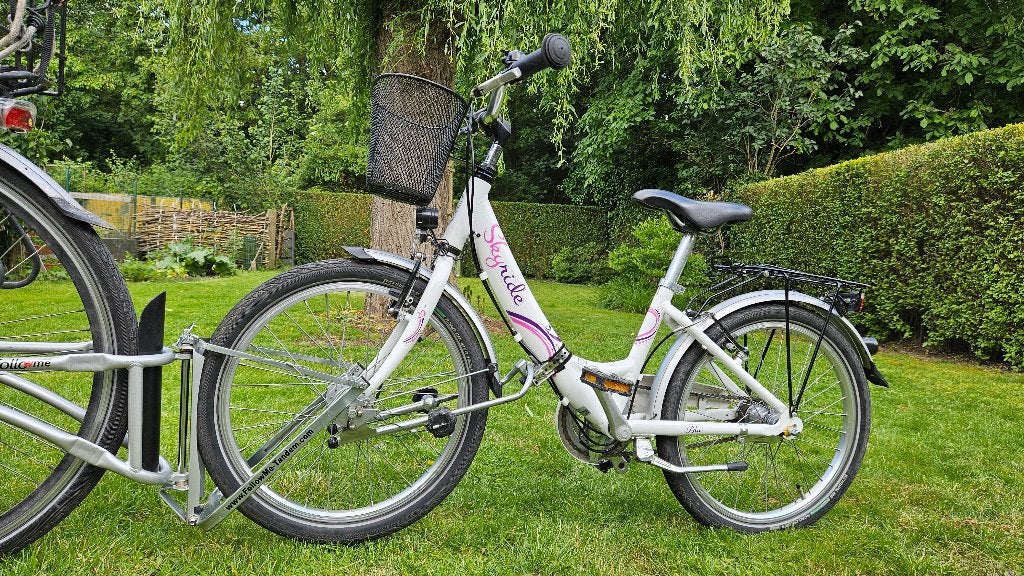 Set meisjesfiets 20 inch Puky Alu + FollowMe, Fietsen en Brommers, Ophalen, Gebruikt, Velgrem, Versnellingen