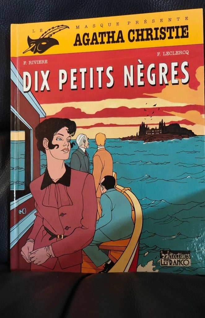 BD Agatha Christie -Dix petits nègres- collection Le Masque, Enlèvement ou Envoi, Comme neuf, Agatha Christie