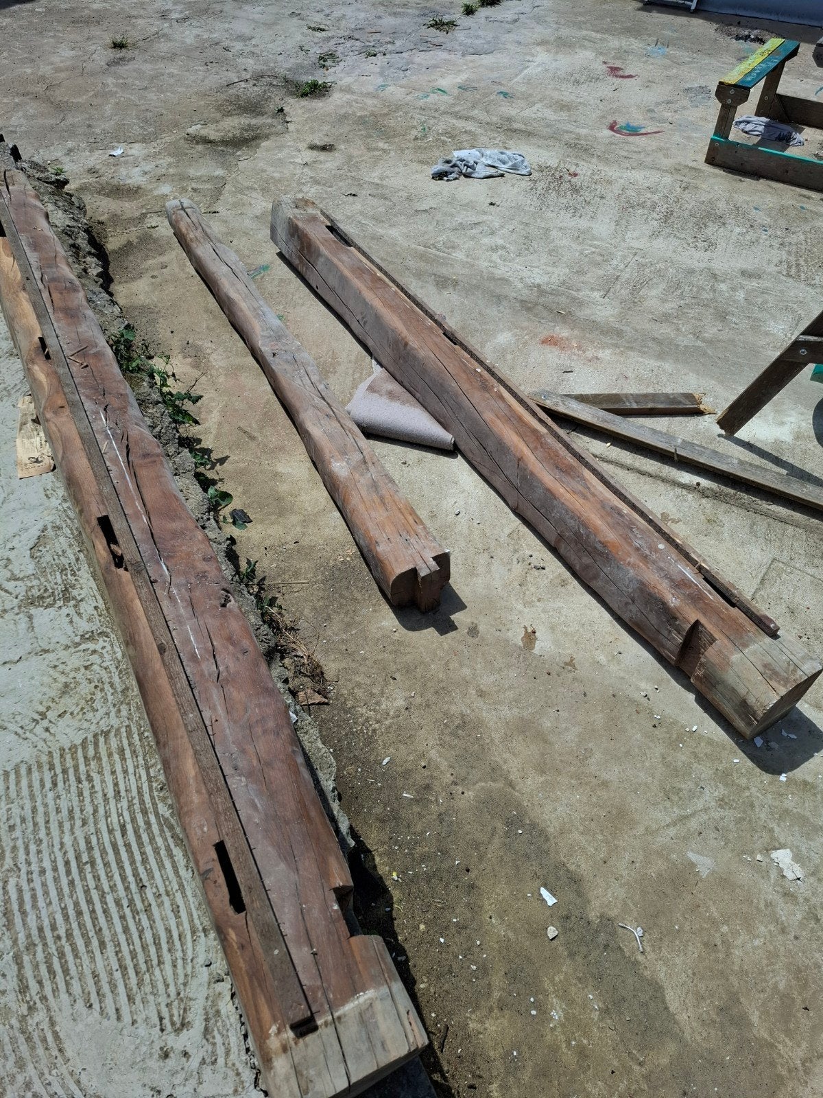 Hout, Ophalen of Verzenden, Balken
