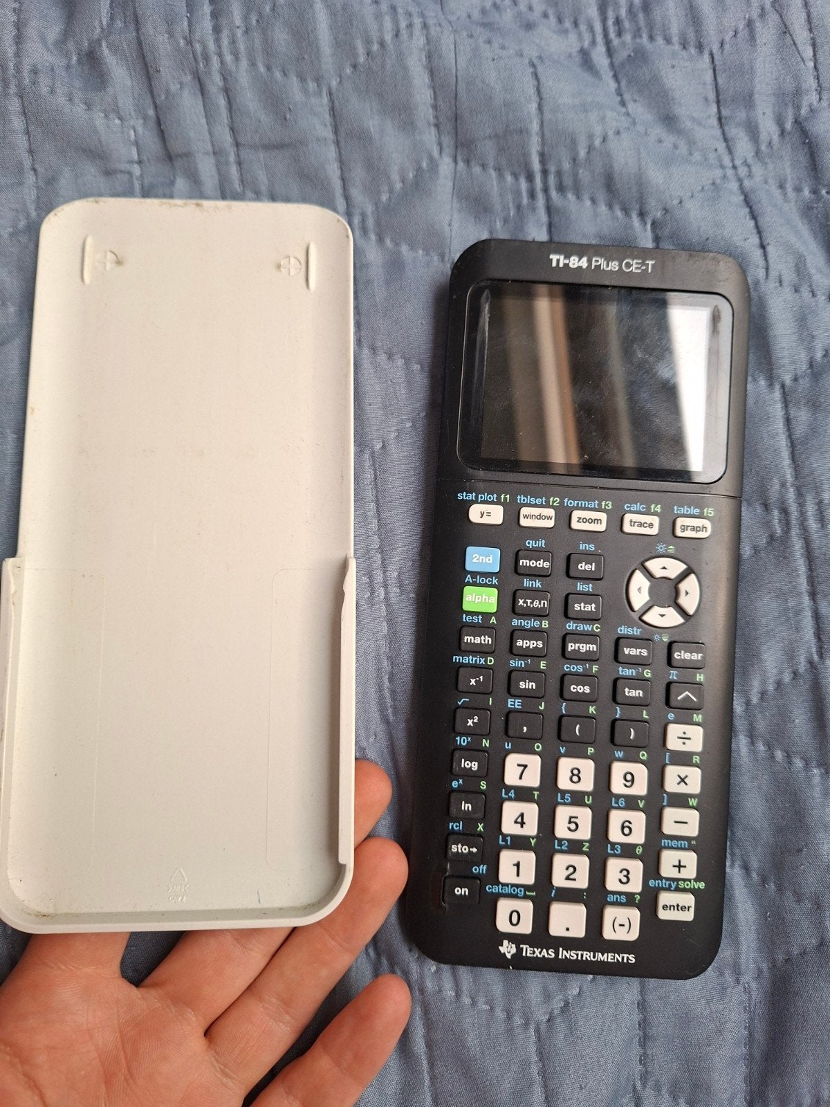 grafische rekenmachine Texas instruments Ti 84 plus Ce T, Ophalen of Verzenden, Grafische rekenmachine, Zo goed als nieuw