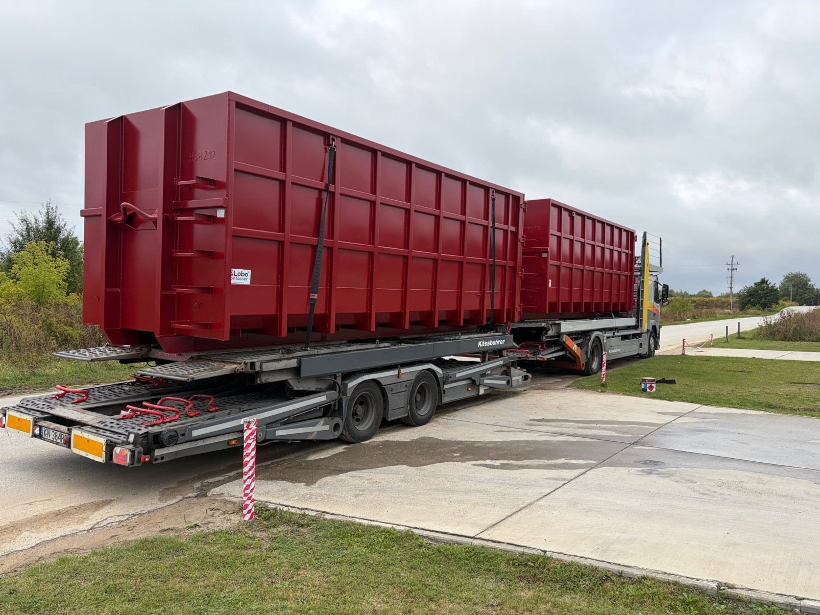 Afzetcontainer Haakarmcontainer container DIRECT UIT POLEN, Ophalen