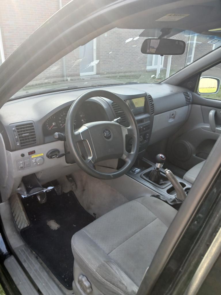 Kia, Auto's, Kia, Stof, Beige, Zwart, Particulier