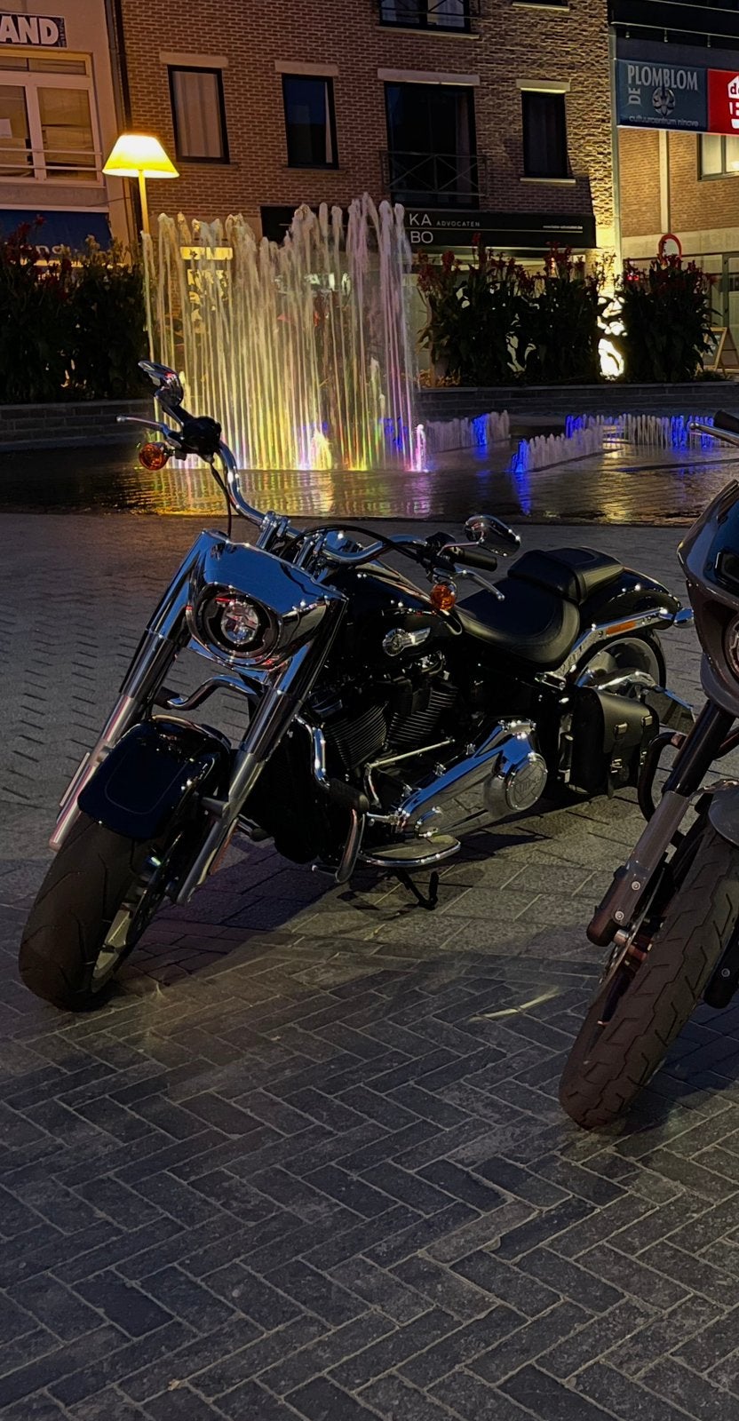 Fat boy 114 - 8/2023 - 1800Km - Noir, Motos, Occasion, Plus de 35 kW, Chopper, 2 cylindres