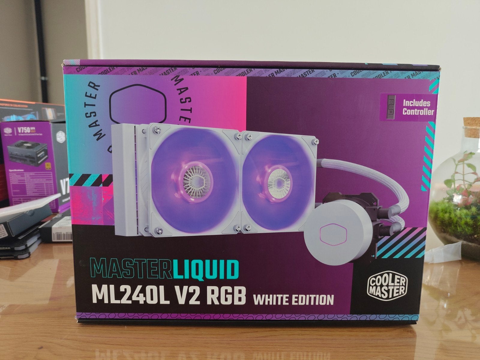 Cooler Master AIO koeler, Computers en Software, Computerkoelers, Ophalen, Zo goed als nieuw, Waterkoeling
