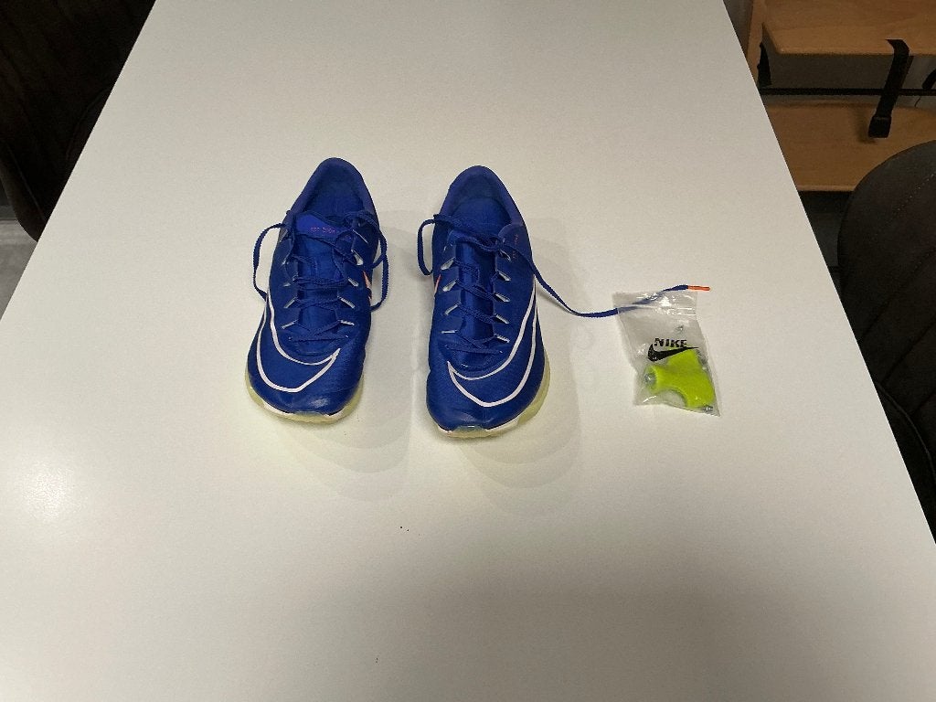 Spikesschoenen Nike Air Zoom maat 47, Kleding | Heren, Blauw, Overige typen, Nike, Ophalen of Verzenden