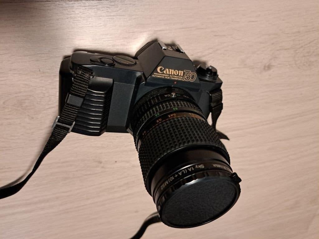 Camera Canon T50 en toebehoren, TV, Hi-fi & Vidéo, Appareils photo analogiques, Enlèvement, Canon