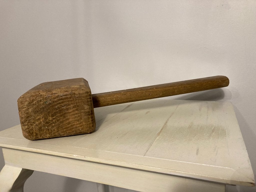Houten hamer voor houtbewerking 870 g, Ophalen of Verzenden