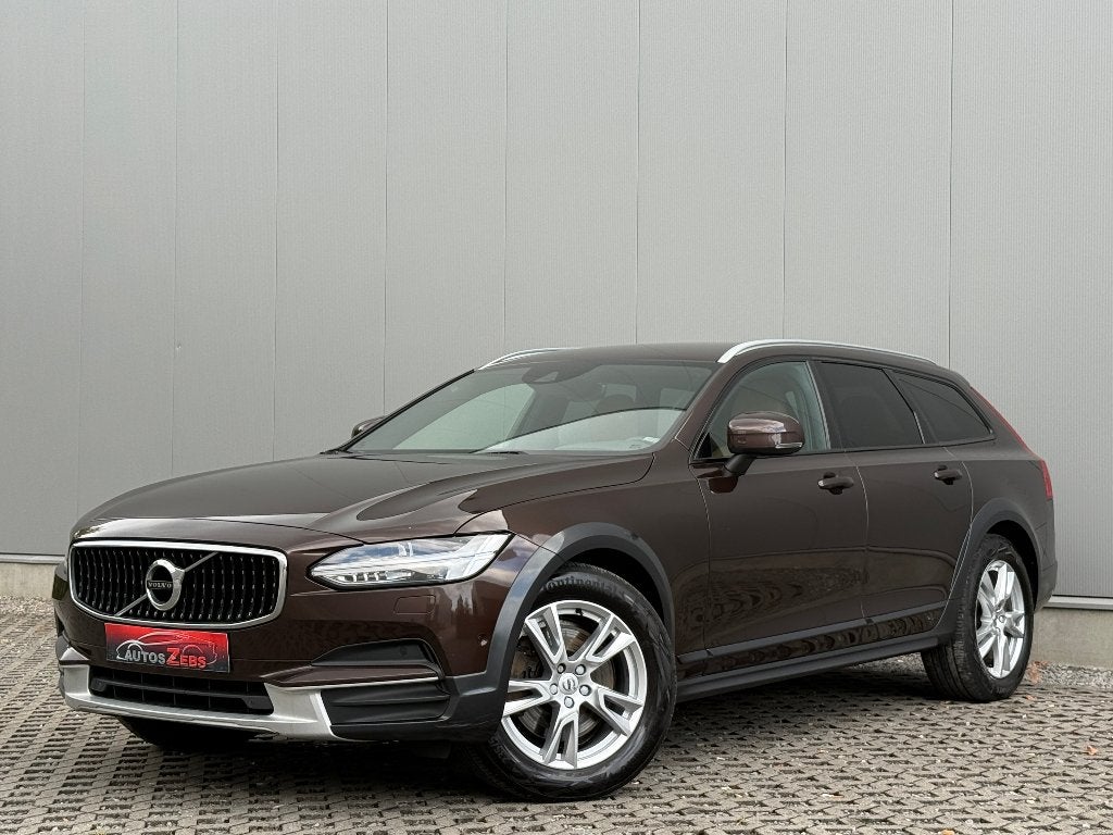 Volvo V90 CrossCountry 2.0 D4 AWD Automaat VCP Led Dodeh ACC, Cuir, V90, Euro 6, Entreprise