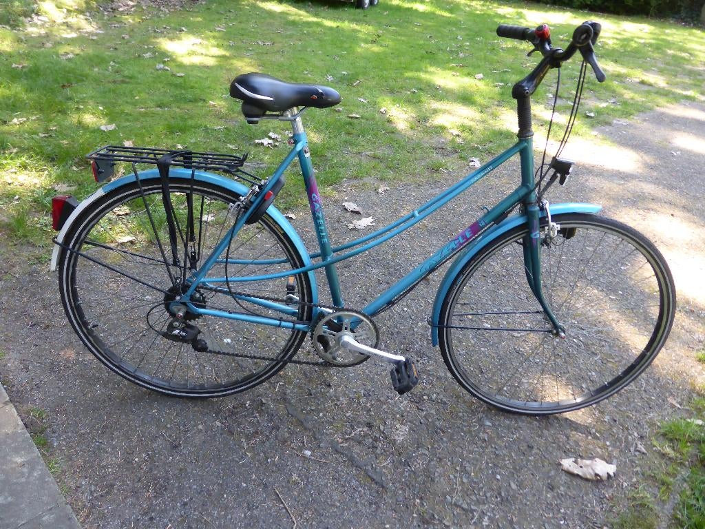 damesfiets gazelle met versnellingen en werkende verlichting, Fietsen en Brommers, Ophalen, Gebruikt, Gazelle, Versnellingen