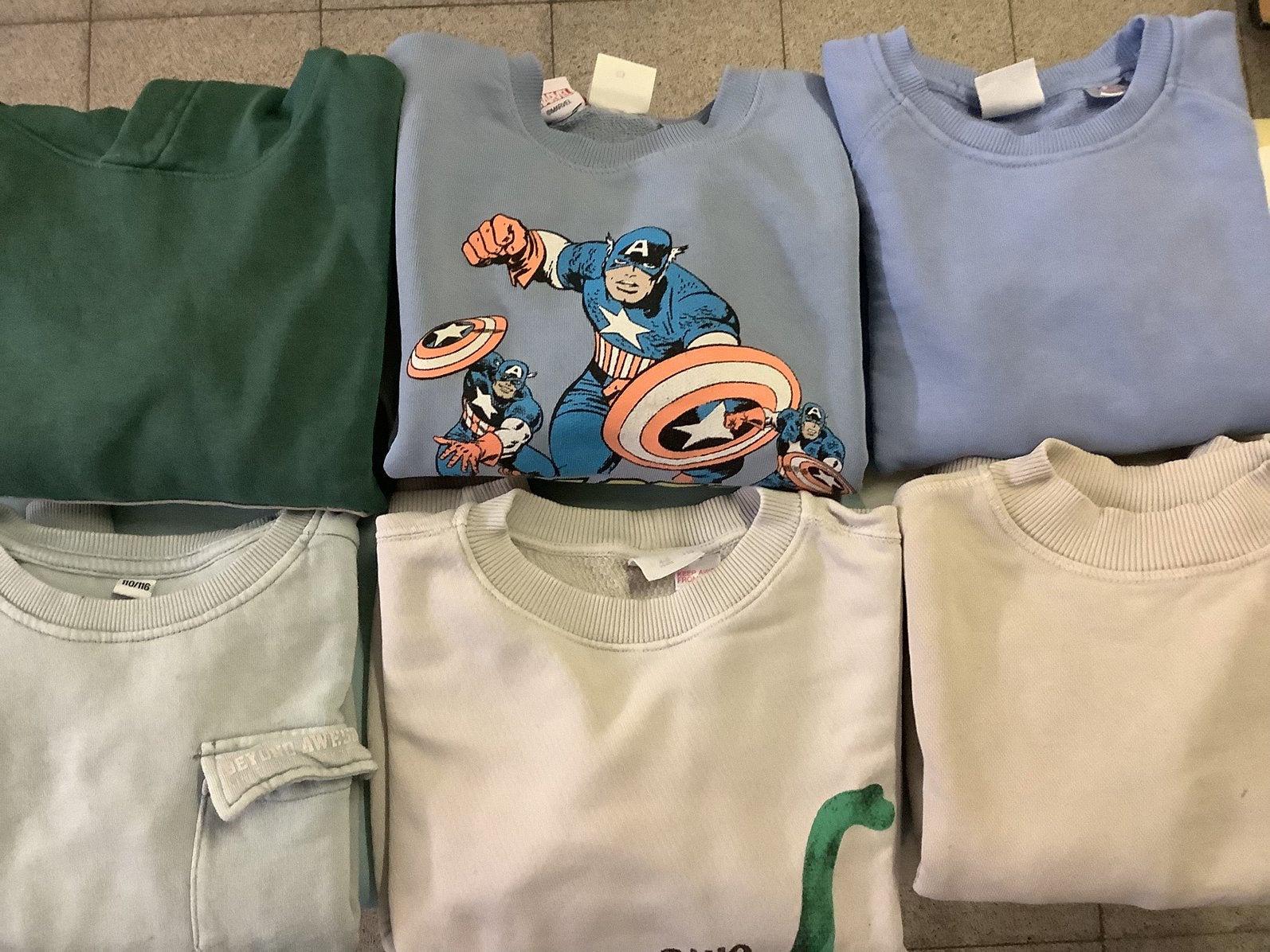 6 speel Swaeters 110/116 (samen 3€), Kinderen en Baby's, Kinderkleding | Maat 116, Ophalen of Verzenden, Gebruikt, Jongen of Meisje