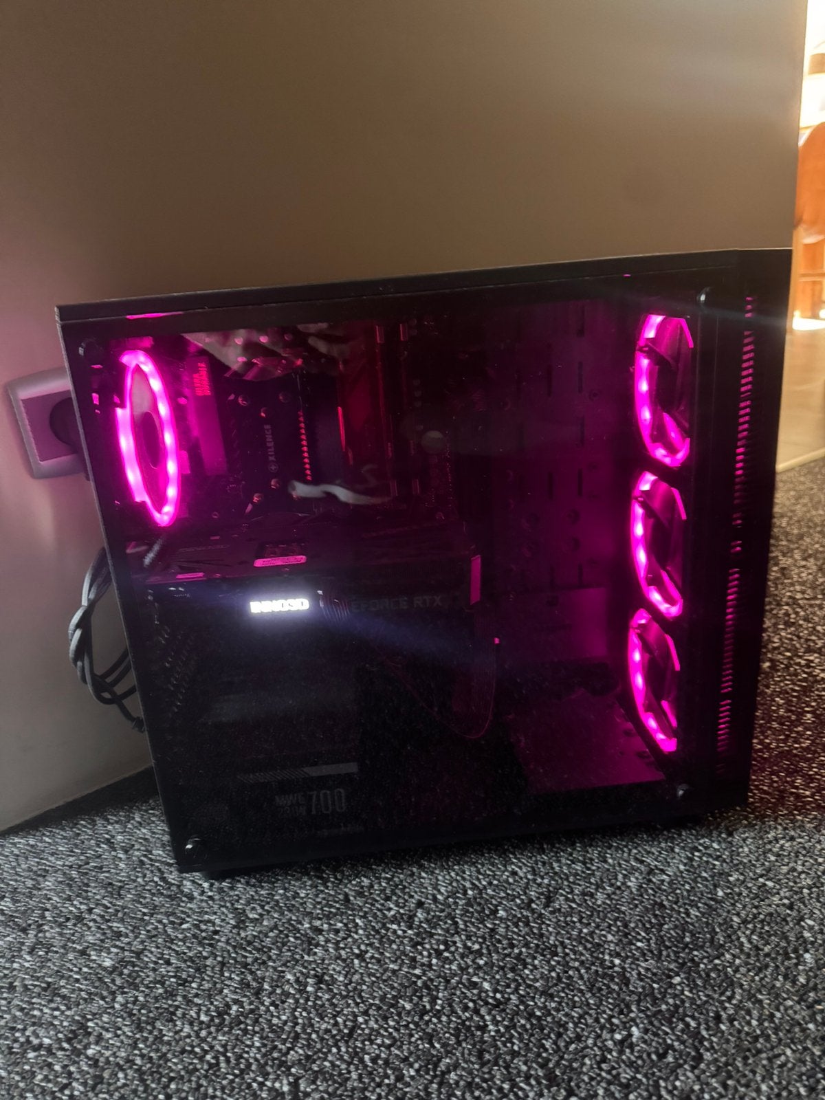 Gaming PC te koop, Comme neuf, Gaming, SSD, Avec carte vidéo