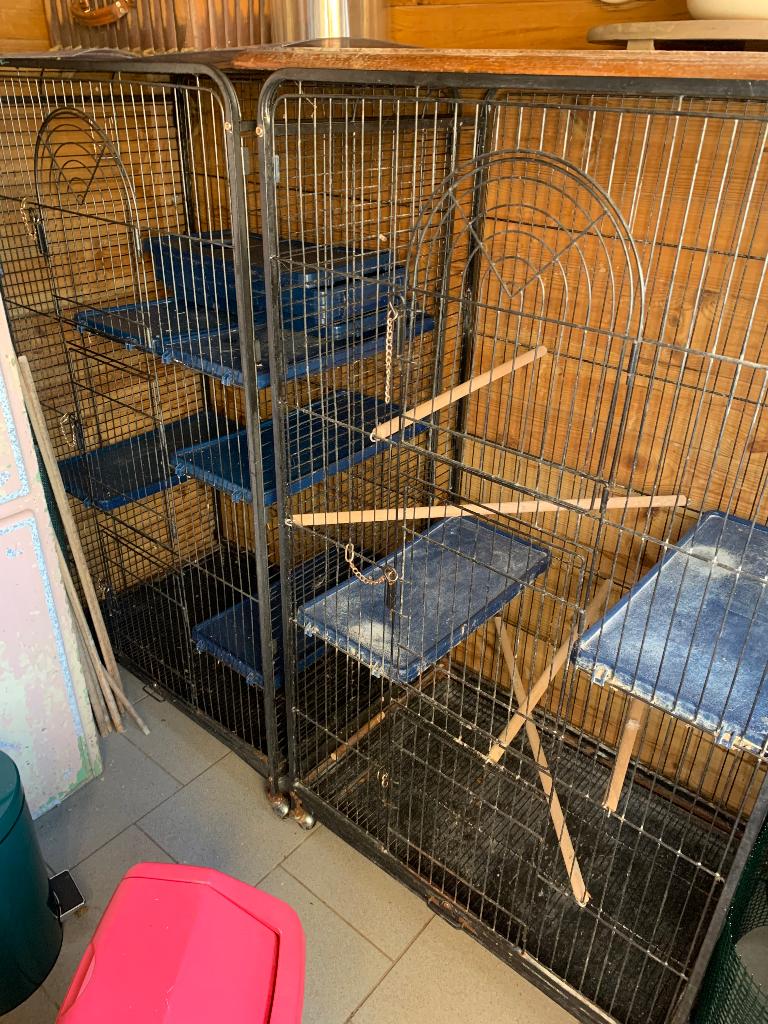 CAGE ANIMAUX, Enlèvement, Utilisé