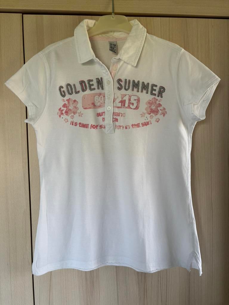 Polo Zara maat 152 - €2, Ophalen of Verzenden, Gebruikt, Meisje, Shirt of Longsleeve