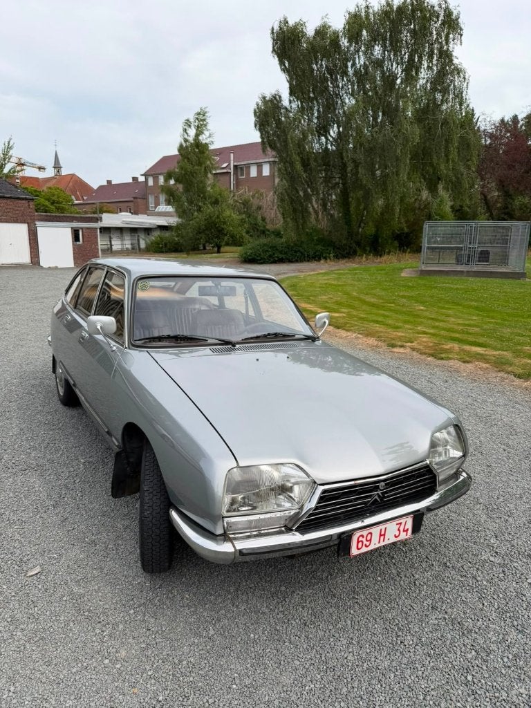 SANS ROUILLE ! Citroën GS Pallas C-Matic 1976, Argent ou Gris, Achat, 4 portes, Citroën