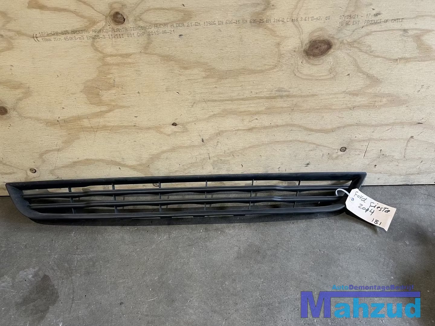 FORD FIESTA 6 Bumper grille rooster voor 2013-2017, Gebruikt, Voor, Info@ford.com, Ford