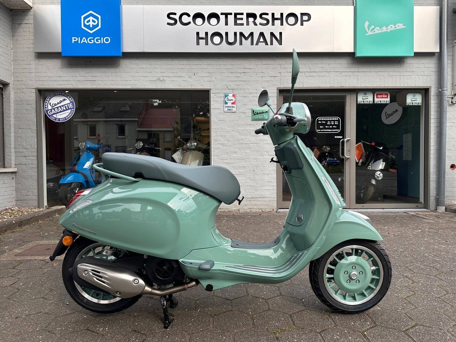 Vespa Primavera 125cc Verde 80th (nr.45), Vélos & Vélomoteurs, Neuf, Essence, 125 cm³, Autres modèles