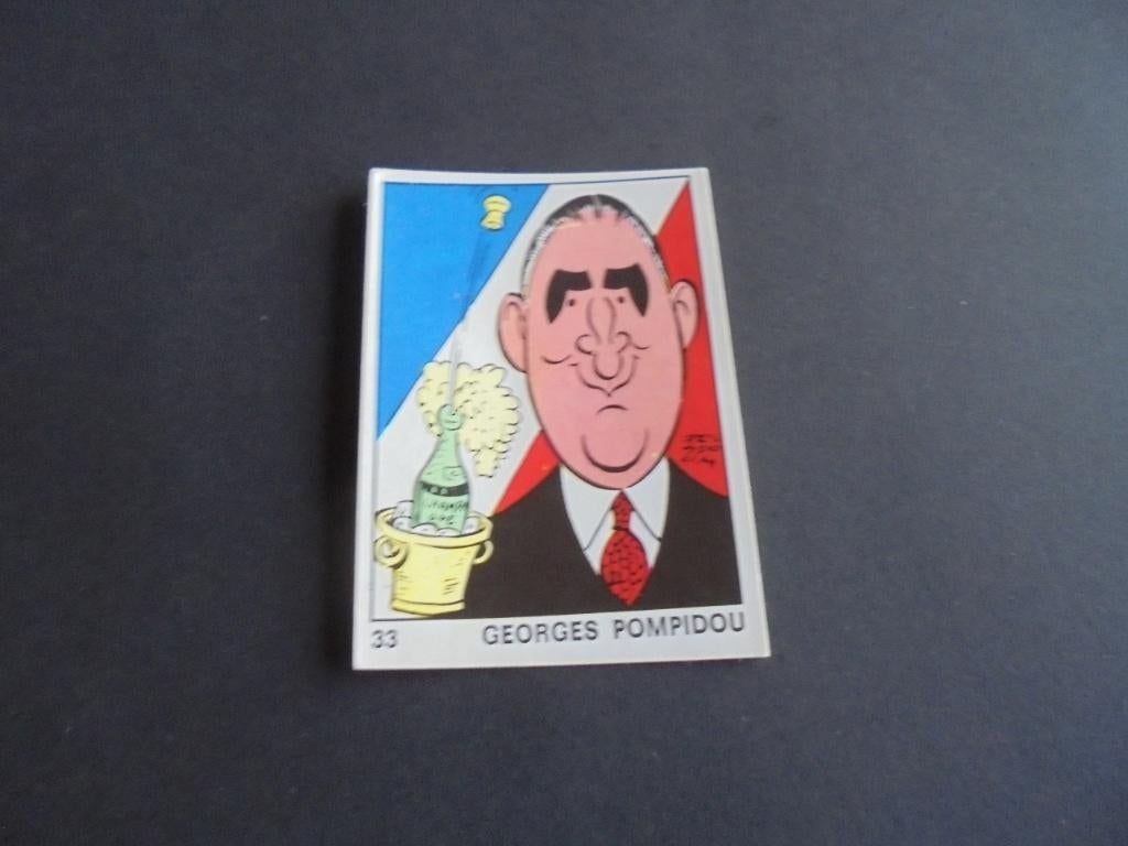 Panini OK VIP 33 Georges Pompidou, Verzenden, Nieuw, Merk