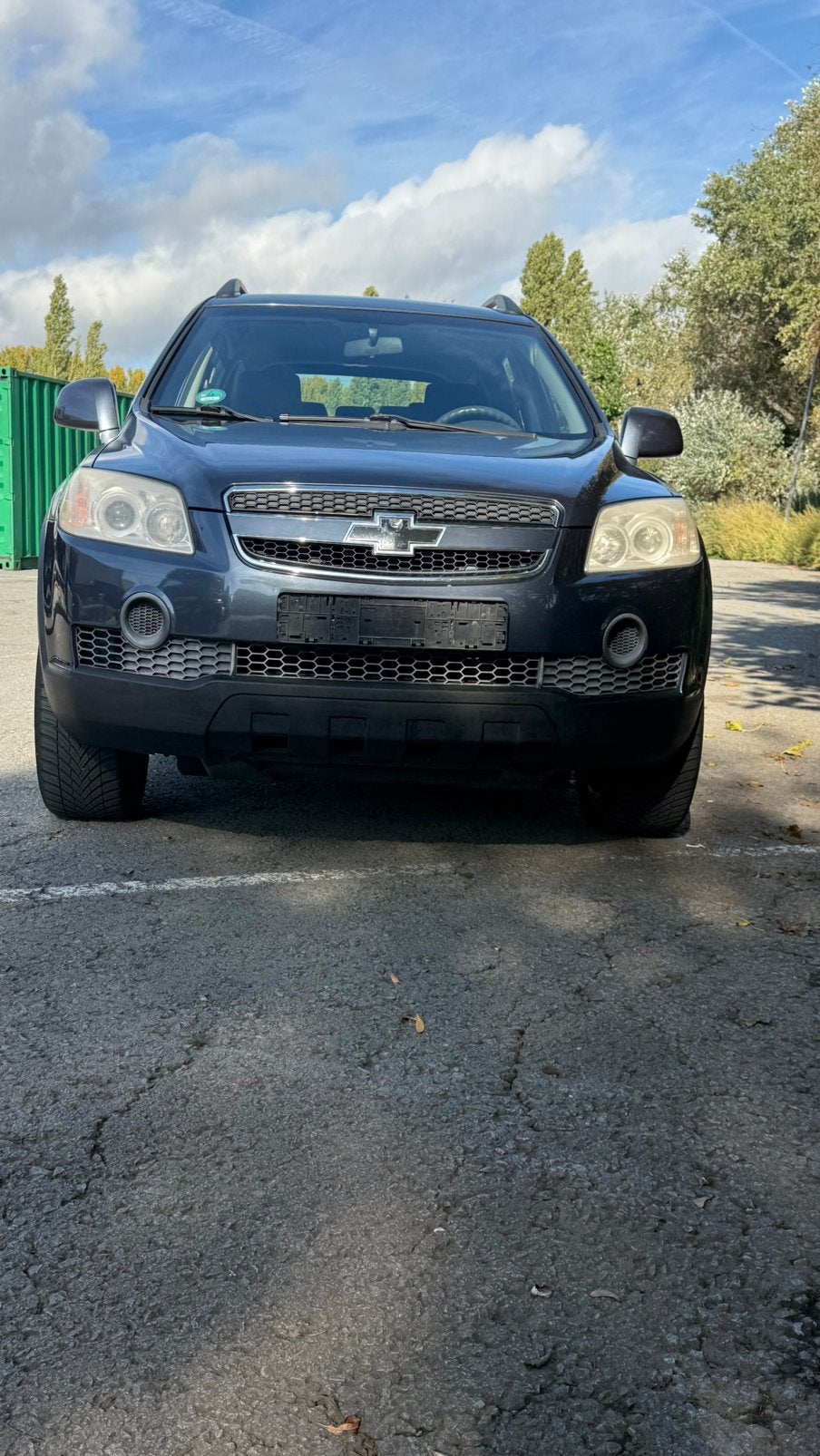Chevrolet Captiva 2.4 Benzine – 7 Zitplaatsen – 241.000 km, Auto's, 100 kW, Euro 5, Blauw, 7 zetels