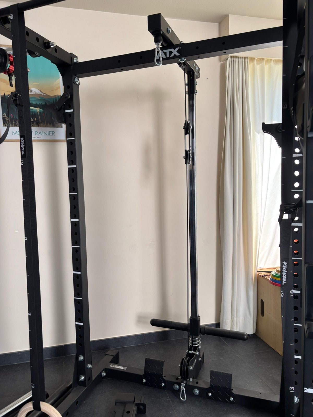 ATX LAT PULLEY OPTION LTO-⁠510 -⁠ PLATE LOADED, Ophalen, Krachtstation, Zo goed als nieuw, Metaal