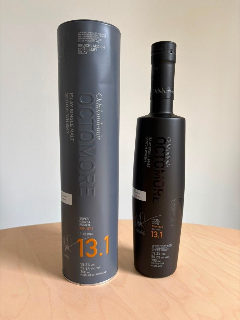 Octomore 13.1 Bruichladdich – 137.3 PPM – 59,2% – scellé, Verzamelen, Wijnen, Ophalen, Overige gebieden, Overige typen, Nieuw
