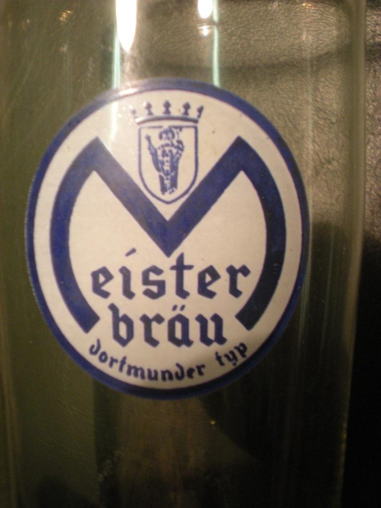 MEISTER BRAU, Ophalen of Verzenden, Zo goed als nieuw, Glas of Glazen